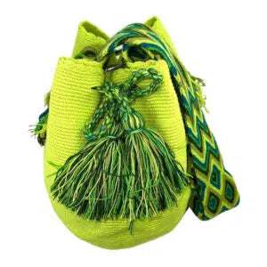 Bolso Mochila Wayuu Colombia Grande Artesanal